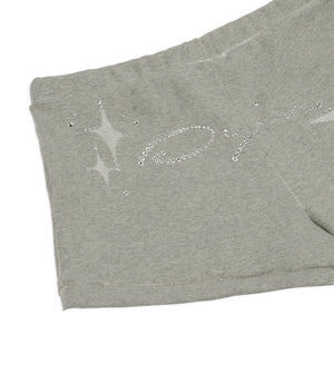 Hotshot Hotpants - Airbrushed Star Print with Rhinestone Detail